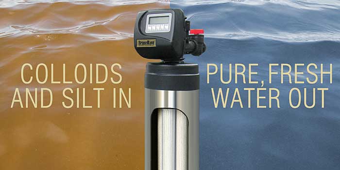 SWT's BraneWave Ultrafiltration System effectively filters suspended solids, colloids, and silt from water