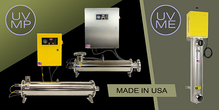 SWT's UVME and UVMP Commercial/Industrial UV Systems