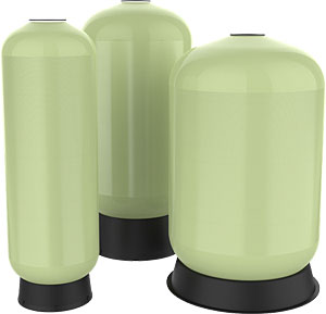 SWT's Fiberglass Wrapped Pressure Vessels with Polypropylene Copolymer Lining