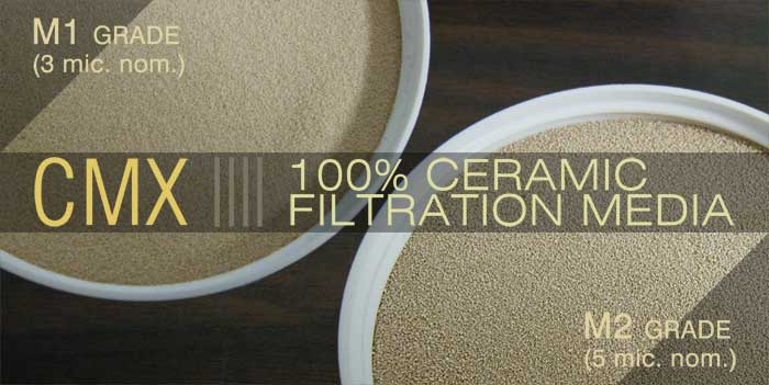 SWT's CMX Ceramic Filtration Media