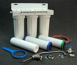 SWT Drinking Water Filtration System Model 330 Components