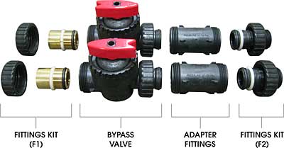 SWT's Inline Bypass Valve Assembly Parts