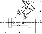 K55 Male Socket Weld End Connectors Dimensions Drawing