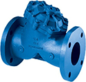 v42 flanged blue