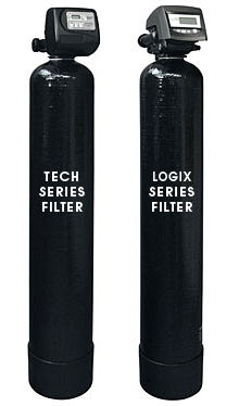 SWT SuperCat Carbon Filters are available with Tech Series Valves or Logix Series Valves